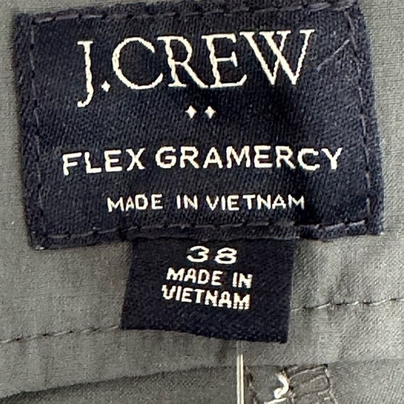 Men's J. Crew Golf  38 Large Chino Khakis Shorts Gray Flex Gramercy Stretch NWT - Picture 8 of 9
